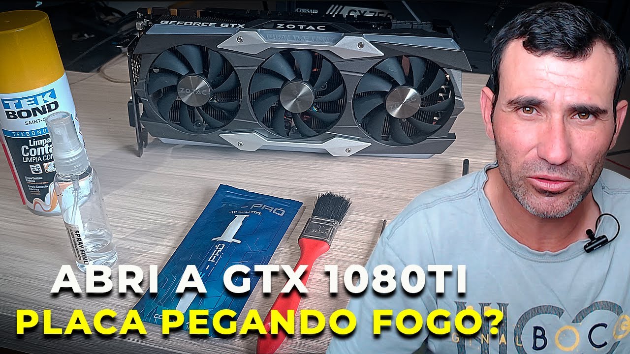 GTX 1080 Ti Usada do Mercado Livre – Abri e Me Surpreendi com o Estado!