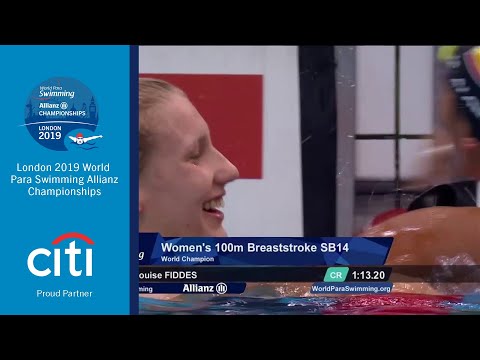 Women's 100m Breaststroke SB14 Final | London 2019