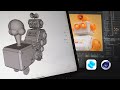 From mobile to desktop: Using Shapr3D & Cinema 4D on a project