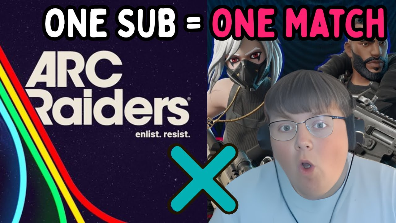 1 Match = 1 Sub Challenge! | Arc Raiders & Fortnite Holiday Stream 🔴