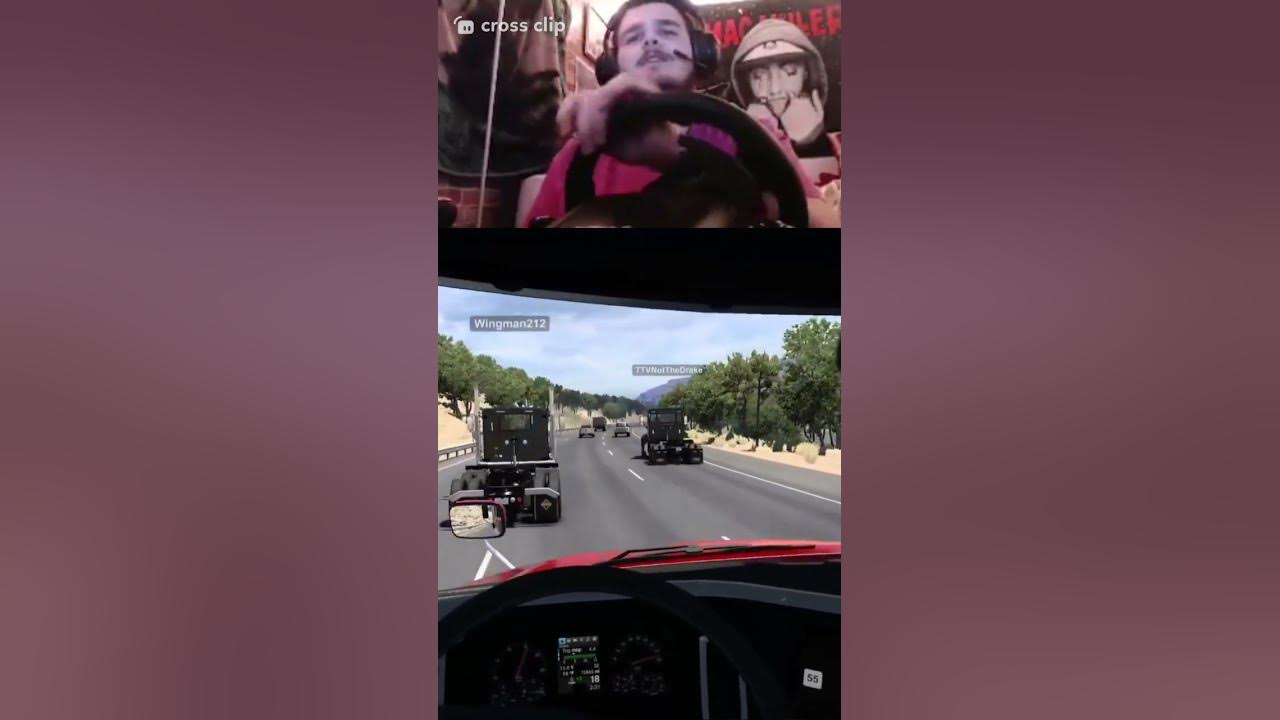 "NO BRAKES !" #funnygamingmoments #americantrucksimulator "NO BRAKES !" #funnygamingmoments #americantrucksimulator