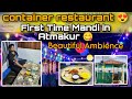 Container restaurant   first time in atmakur  telugu motovlogger by nithin sai trending