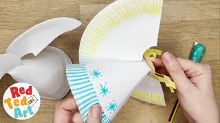 Angel Paper Plate Christmas Craft for Kids