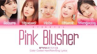 Download Lagu IZ*ONE (아이즈원) - Pink Blusher (Color Coded Lyrics) [HAN/ROM/ENG] MP3