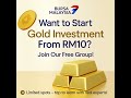 Gold Investing For Beginners Start With Just RM10 Limited Spots