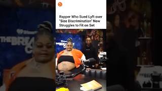 Obese Rapper Who is Suing Lyft, STRUGGLES to Fit on Set