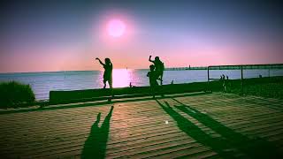 South Haven Michigan Sunset at Lighthouse