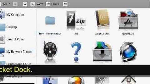 Transform Windows Xp to Mac - Rocket Dock.flv