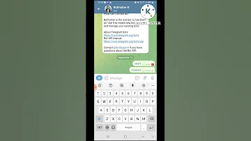 HOW TO CREATE A TELEGRAM BOT IN A MINUTE ADIYTUBER Shorts 