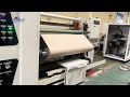 Sublimation Paper Jumbo Roll Slitter Rewinder Machine For Heat Transfer Printing SX FJA