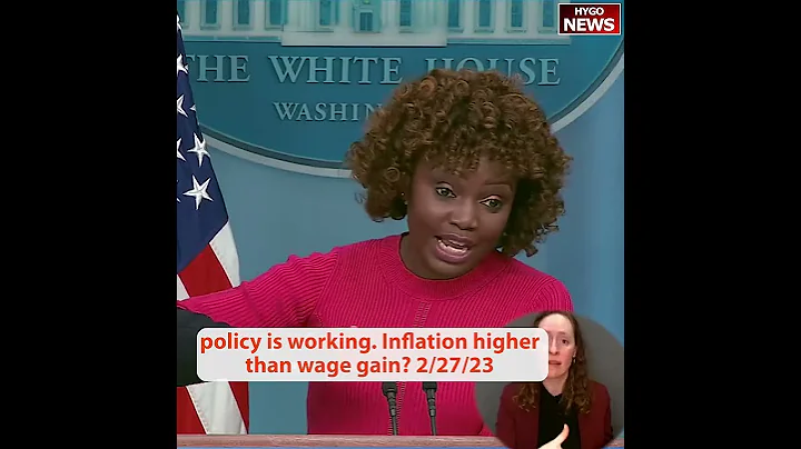 Q: inflation outpace wage gain? A: policy is working, Republicans trying to reverse our work - DayDayNews