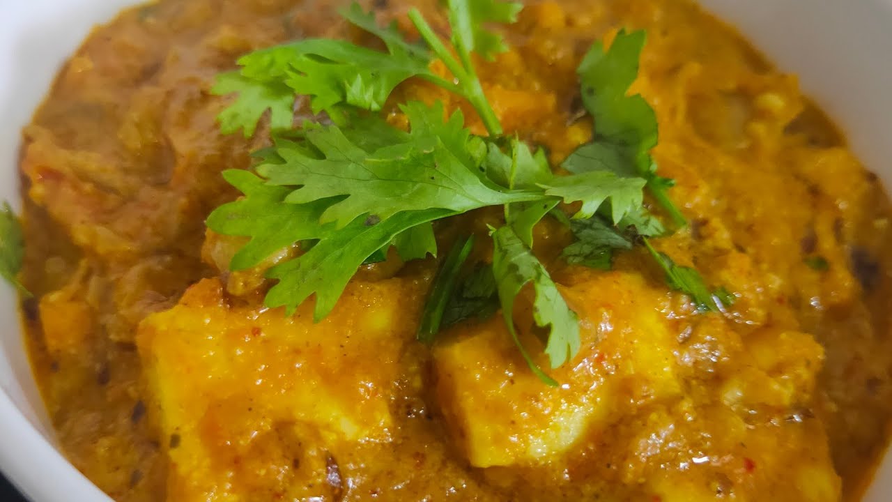 Kaju Paneer Masala. One more variety of Paneer. Yummy Tasty and Easy ...