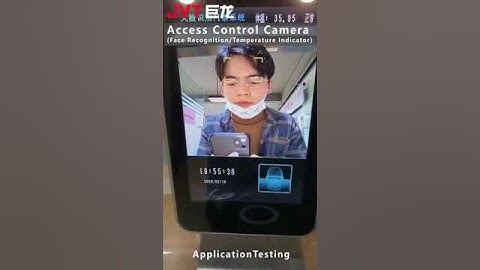 Face Recognition & Temperature Measurement Access IP Camera