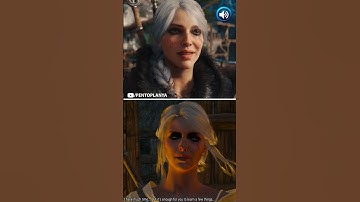 Ciri Face & Voice Comparison | Witcher 4 vs Witcher 3