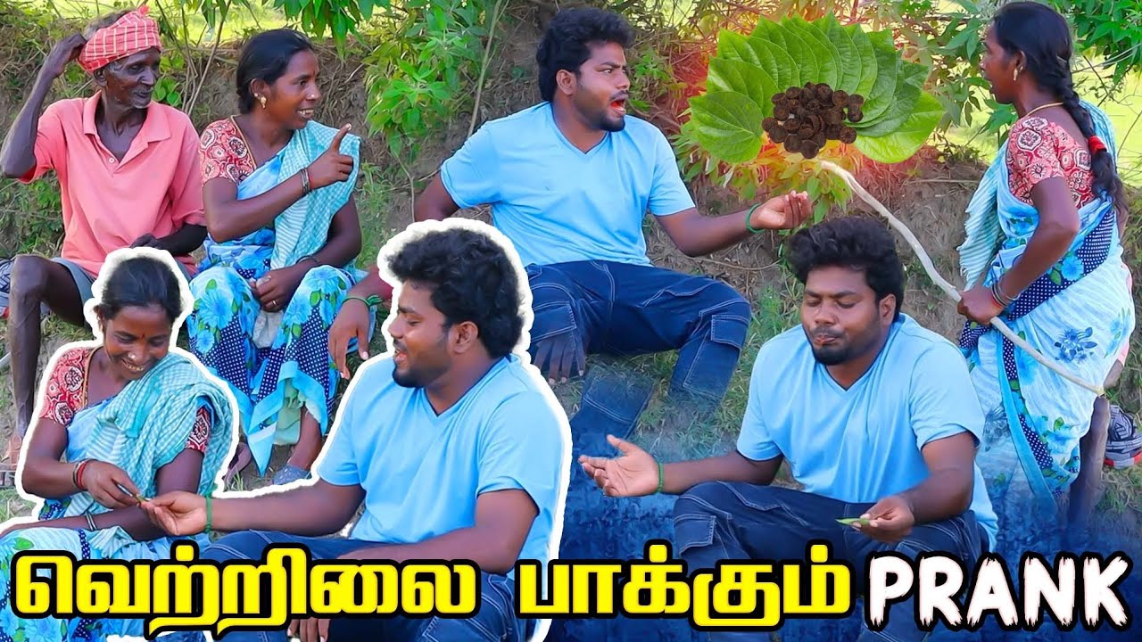 வெற்றிலை பாக்கு Prank 😂 | Dharma Comedy 😂 | Thani Katchi