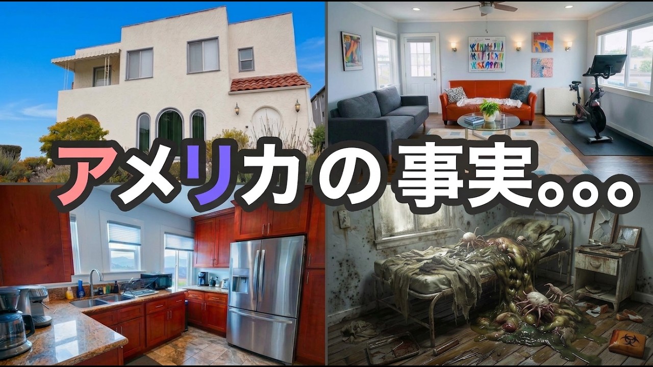 【リアル公開】ロサンゼルスの平均的なアパートに住むとこんな感じです