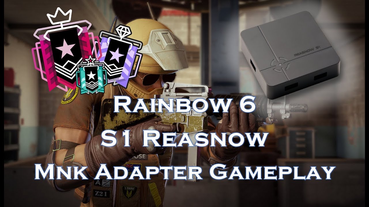 How a PC Diamond Plays Mnk on Console Rainbow Six Seige YouTube