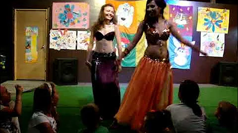 Belly dance battle - duet Emira part 2