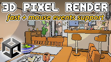 Unity 3D PIXELATED Rendering in 2025 | Updated Tutorial (3D Pixel Art)