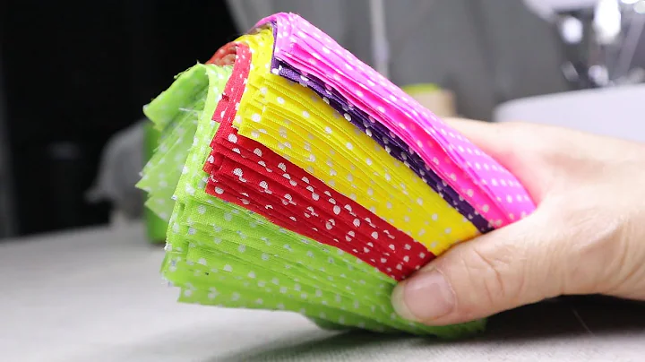 turn fabric scrap into a stunning masterpiece! | 2 sewing projects for beginners |  Recycle