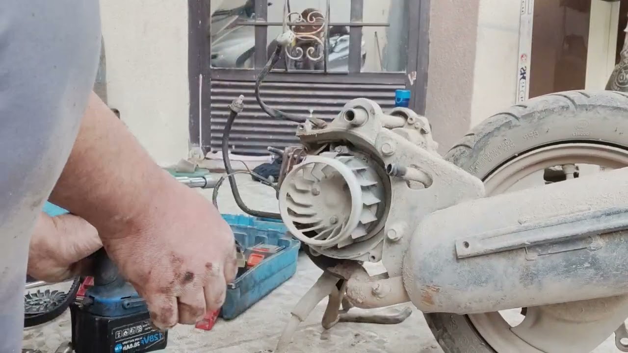 دراجة بيجي سرعة 60 بيه بوربرن روله مع تبديل چبن تابع الفديو الخير