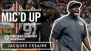 Jacques Cesaire Mic'd Up: Defensive Dominance vs Steelers in Week 17!