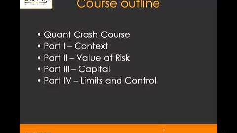 Quant Crash Course Introduction