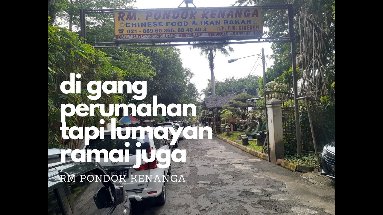 digang perumahan tapi lumayan ramai juga RM PONDOK KENANGA