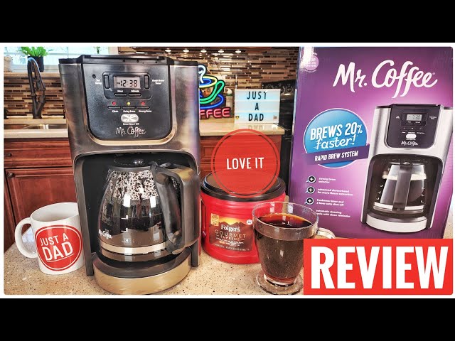 Mr. Coffee® 12-Cup Programmable Coffeemaker with Strong Brew Selector