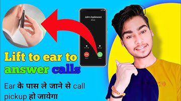 How to turn on, off  Lift to ear to answer calls settings on realme.and all devices|| auto pickup ||