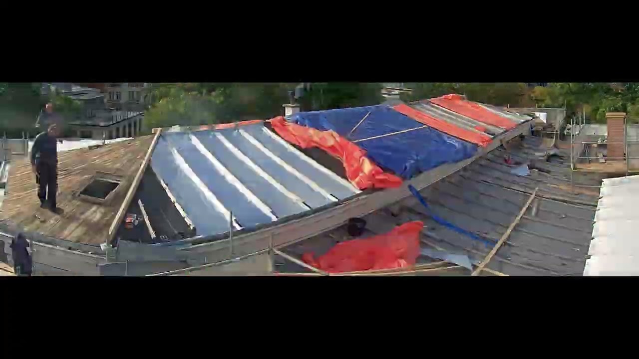 Plein 1813 Den Haag (uit de steigers)