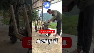 Scuterul Facut Din Lemn De Mine
