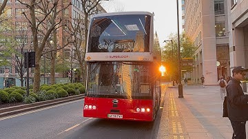[First Day] Superloop Bus Route SL4 Full Journey From Canary Wharf to Grove Park