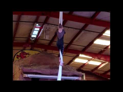 Updated Aerial Silks Routine And New Outfit