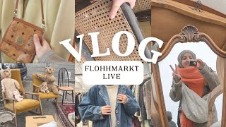 Trödelmarkt Vlog 🪑Möbel, Fashion, Deco… |  Düsseldorf Ratschlägermarkt  🥶| Hijabflowers