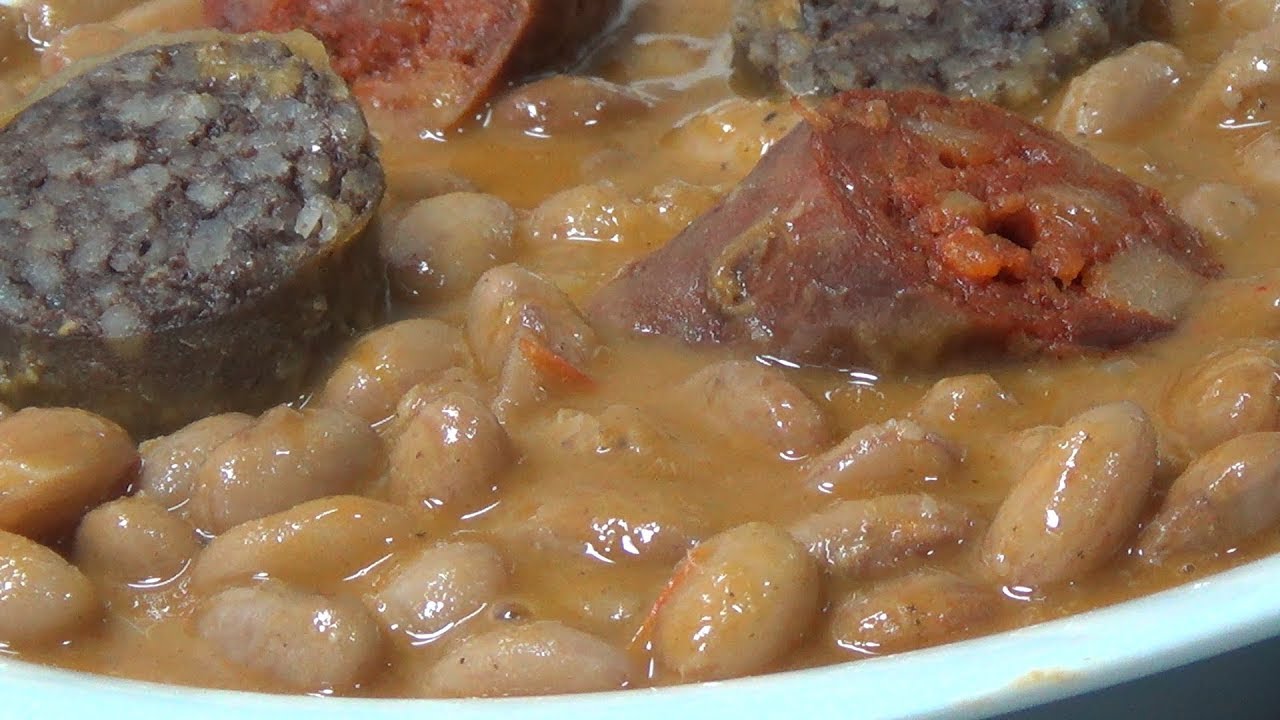 ALUBIAS PINTAS CON MORCILLA (HISTORIA DE NUESTRA COCINA)