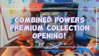 Pokemon Combined Powers Premium Collection Unboxing! Pokémon Card Pack Opening!