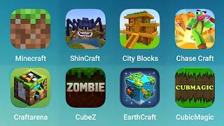 Minecraft, ShinCraft, City Blocks, Chase Craft, Craftarena, CUbeZ, EarthCraft, CubeicMagic screenshot 2
