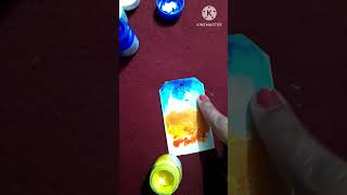 #कपड़ों के टैग को फेके नहीं करें इस्तेमाल| #bookmark| #bookmarkpainting| #Tagmaking| #bookmarkmaking
