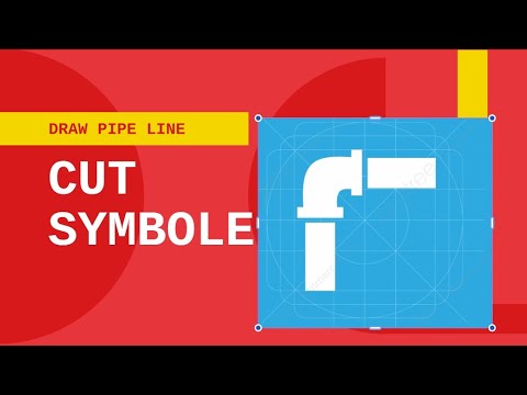 How to draw a cut line symbol for pipes in AutoCAD in 60 seconds