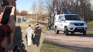 ЯЖЕМАТЬ ВЫЗВАЛА ПОЛИЦИЮ В СКЕЙТ ПАРК