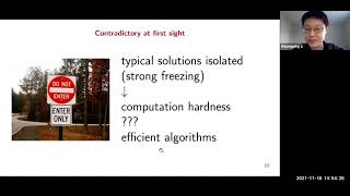 Shuangping Li (Princeton) -- Binary perceptron