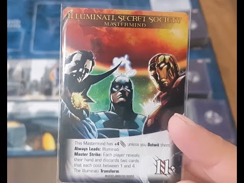 სამაგიდო თამაში Marvel Legendary -  Illuminati, Secret Society - Double Impact # 52