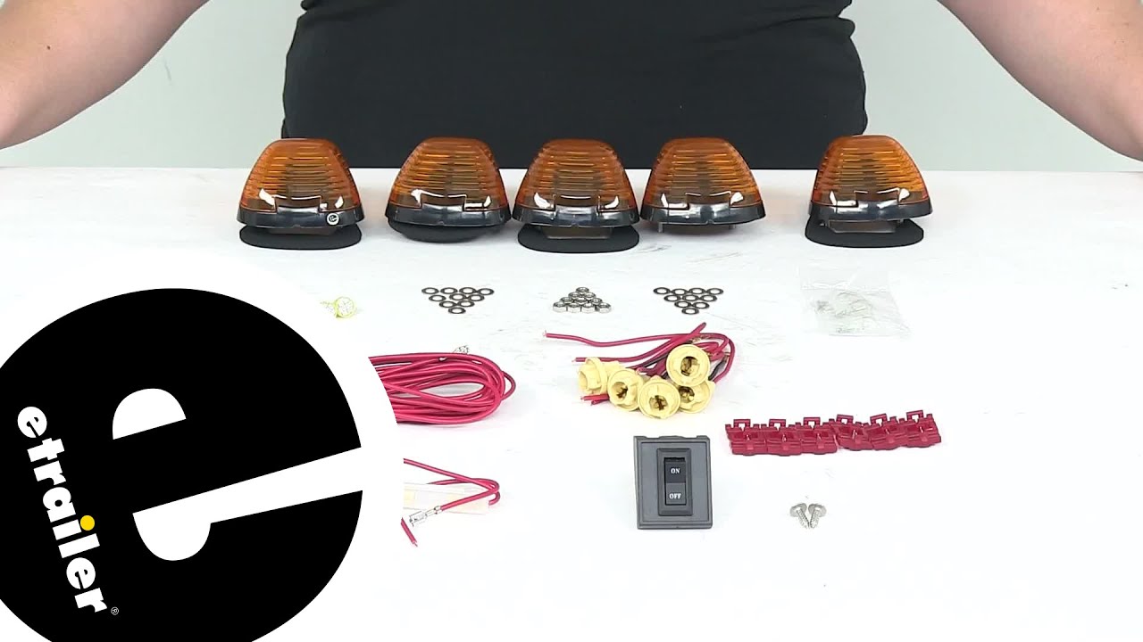 etrailer | Pacer Performance Hi-Five LED Truck Cab Light Kit: The Breakdown