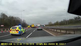 Accident on M6 southbound