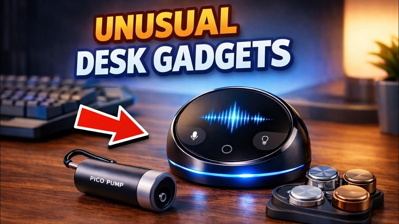 Unusual Desk Gadgets You’ll Actually Want - YouTube