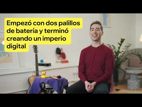 Cómo Josh Harmon se hizo viral y construyó su marca con palillos de batería y objetos cotidianos