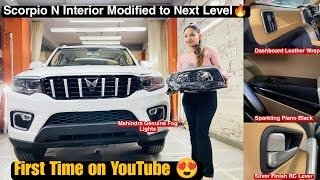 INDIA'S FIRST SCORPIO N INTERIOR MODIFIED | NEXT LEVEL INTERIOR 📞7271939393 screenshot 4