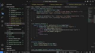 Information Transit: 9. Abstract Factory Implementation in Java with live code example.mp4 Guide