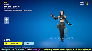 Back On 74 | Fortnite Emote